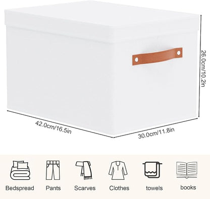 Fabric Storage Bins, Clothes Boxes - Image 4