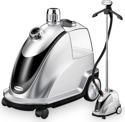 Anthter Steamer for Clothes, 1500W Powerful Standing Garment Steamer by ANTHTER