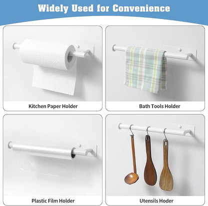 theaoo White Paper Towel Holder - Image 5