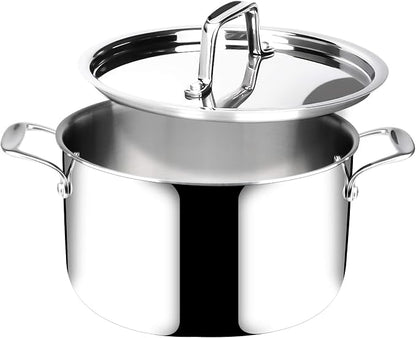 Duxtop 6.5 Quart Stainless Steel Stock Pot by duxtop
