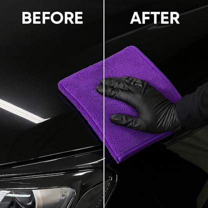 6 Pack Reusable Pak Details Micro Fiber Towels Car Detailing | 16x16 - Image 6