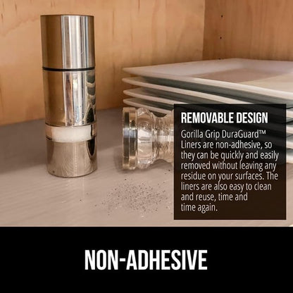 GORILLA GRIP DuraGuard Shelf Liner, 17.5x30 Non-Adhesive Cabinet Liners - Image 5