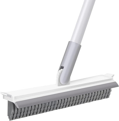 IVYROLL Grout Brush with Long Handle, Floor Cleaning Scrubber with Stiff by IVYROLL