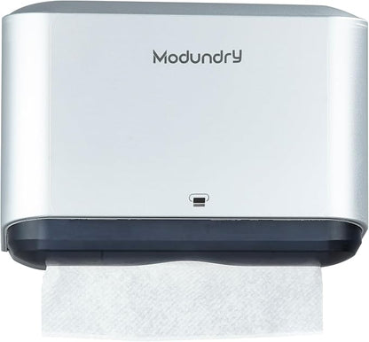 Wall Mount Paper Towel Dispenser, Adhesive No-Drill or Screw Install, Holds 200 by Modundry