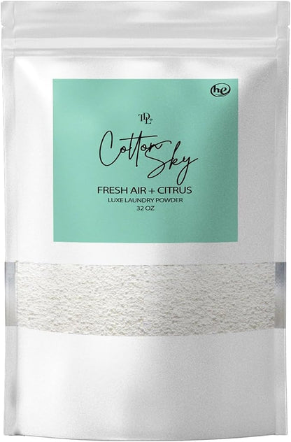 Home 'COTTON SKY', Concentrated, Natural Laundry Detergent Powder by TheDiamondLife