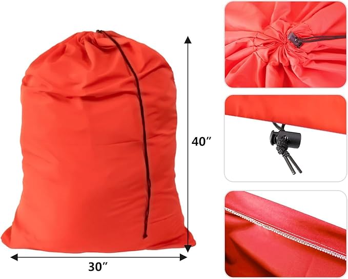 Pop Up Hampers 3 Pack with Extra Large Laundry Bags 6 Pack, Varied Colors Travel Laundry Bags 30"x40", Foldable Mesh Laundry Basket, for college dorm and apartment dwellers (9PCS)