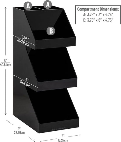 Mind Reader Coffee Tea Utensil and Condiment Station, Countertop Organizer - Image 3
