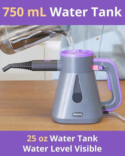 Steam Cleaner: 10s Fast Heating-Lockable Steam Trigger-Large Tank-Refill - Image 5