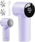 Electric Lint Remover and Fabric Shaver, Rechargeable Clothes Shaver for Sweater Furniture Couch, 3-Speed Pill Remover Defuzzer to Remove Fuzz Pilling from Blanket Jacket