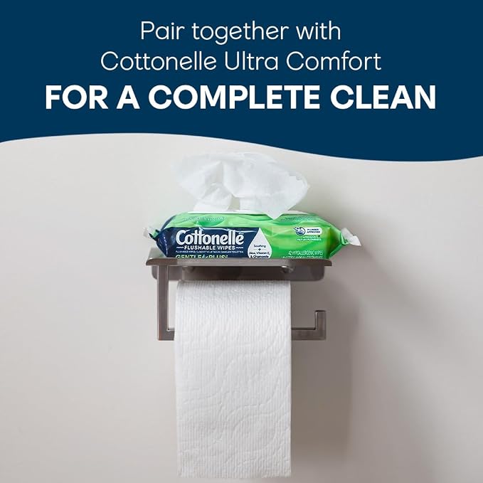 Cottonelle GentlePlus Flushable Wet Wipes - Image 5