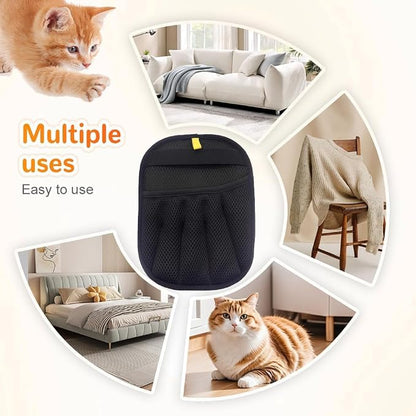 Pet Hair Remover Gloves for Cats Dogs, Electrostatic Glove Pet Hair Gloves - Image 7