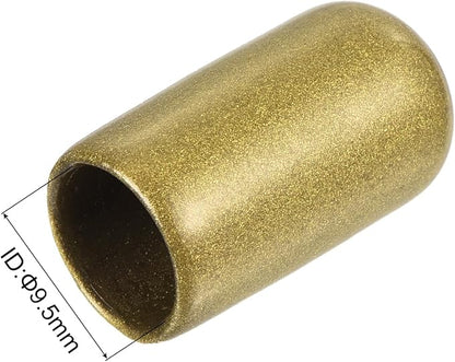 uxcell 20pcs Rubber End Caps 10mm ID Vinyl Round Tube Bolt Cap Cover Thread - Image 3