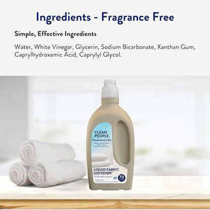 The Clean People Liquid Fabric Softener - Image 5