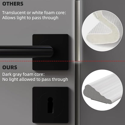 2Pcs×196" Wedge Weather Stripping Door Seal Strip - Image 5