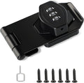 Password Rotary Hasp Locks, Digit Combination Lock Door Security Slide Latch Door Lock for Drawers, File Cabinets, Cabinets, Interior Doors, Barns, Garage Doors, Fence (3 Inch)