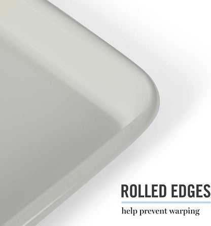 Martha Stewart Gallen 13 x 9 Inch Nonstick Carbon Steel Cookie Sheet – Cool Grey - Image 5