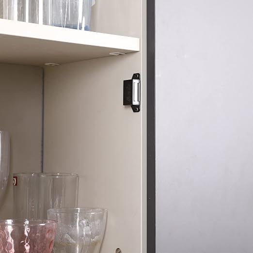 Mousike Cabinet Magnets Magnetic Door Catch Stainless Steel Door Magnet - Image 5