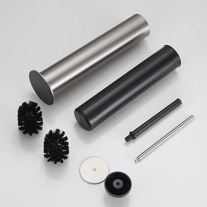 BGL Toilet Brush and Holder Set, Heavy Duty 304 Stainless Steel, Round Base and - Image 7