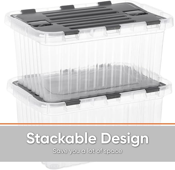 Superio Clear Storage Boxes - Image 4