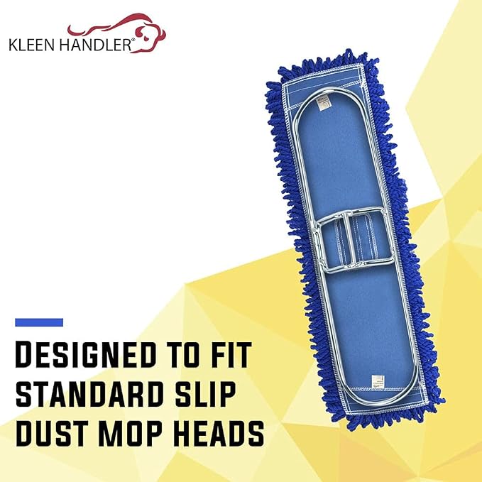 Kleen Handler 36 Inch Commercial Dust Mop Frame - Image 7