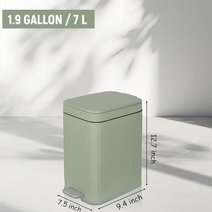 rejomiik Small Bathroom Trash Can - Image 7