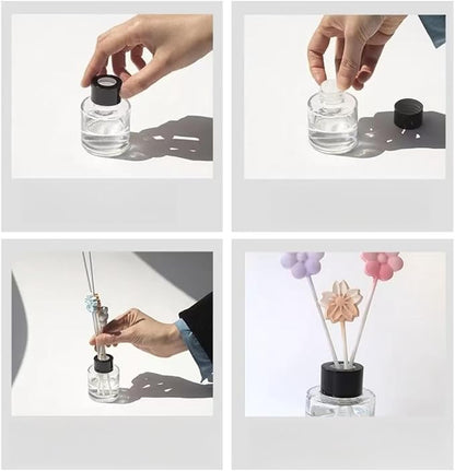 5 Pcs Reed Diffuser Bottle，50ml（1.7oz） Suitable - Image 6