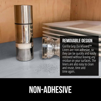 GORILLA GRIP DuraGuard Shelf Liner, Non-Adhesive Cabinet Liners - Image 5