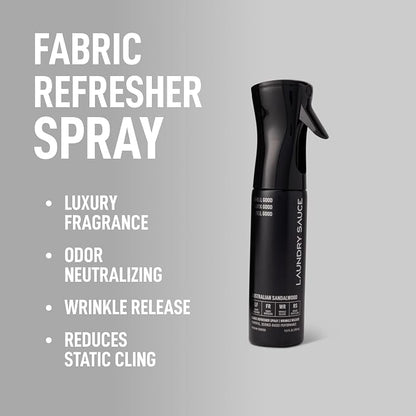 Laundry Sauce Fabric Refresher Spray Australian Sandalwood, Odor-Fighting - Image 2
