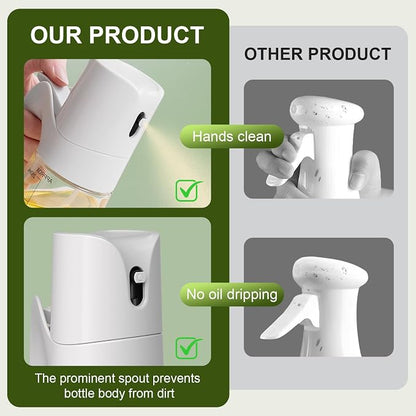 Ultrean Oil Sprayer for Cooking, 10oz/300ml Olive Oil Dispenser Bottle for - Image 3