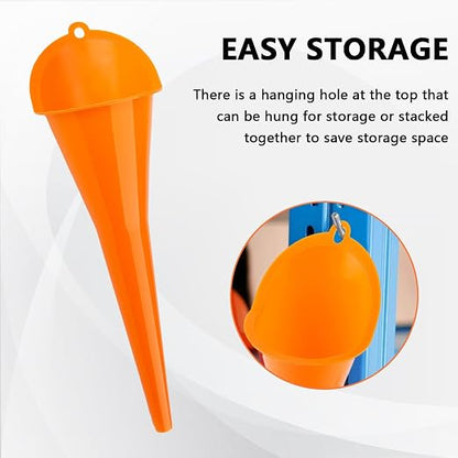 3-Pack Long-Neck Oil Funnels, Gas & Transmission Fluid - Image 4