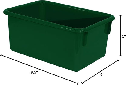 Wood Designs Cubby Storage Bin, Heavy Duty Plastic Containers - Image 7