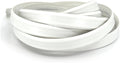 InstaTrim White New & Improved Caulk Trim, 1/2" by 10', Flexible, Water Resistant for Bathroom, Floors, and Walls | Easy Installation | No Mess, Stain Resistant
