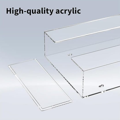 HIIMIEI Acrylic Glove Dispenser Wall Mount, Capacity Of 3 Glove Boxes - Image 2