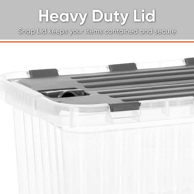 Superio Clear Storage Boxes - Image 3