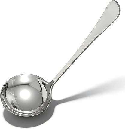 Jeffdad Gravy Ladle, Stainless Steel Sauce Soup Ladles 7.1‘’ Gravy Ladles by Jeffdad