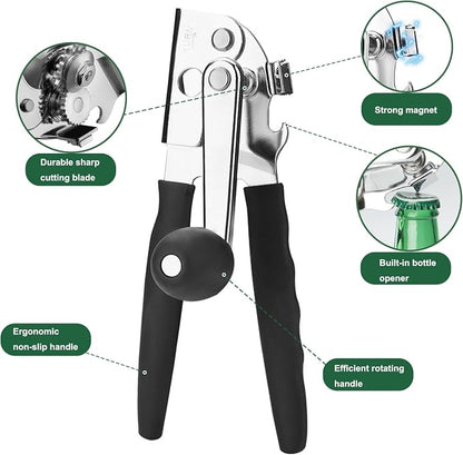 Commercial Can Opener DENENTT Professional Manual Can Opener Heavy Duty - Image 6