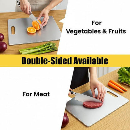 Titanium Cutting Board Set of 3, 100% Pure Titanium Chopping Board - Image 2