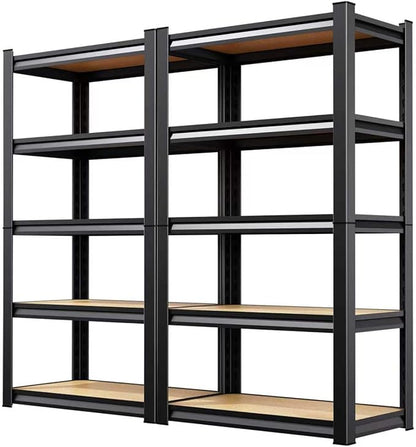 71" H-28 W-12 D Garage Shelving by Unknown