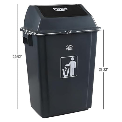 4-Pack Rectangular Waste Container - Image 2