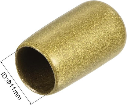 uxcell 20pcs Rubber End Caps 11mm ID Vinyl Round Tube Bolt Cap Cover Thread - Image 3