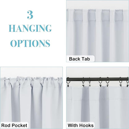 RYB HOME Small Window Curtains - Image 6