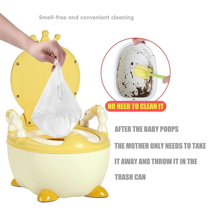 Potty Chair Liners with Elastic, Portable Potty Training Bags, Potty Refill - Image 8