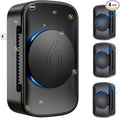 iDiskk [4 Pack] Air Purifier for Home,Plug-In Negative Ion Quiet Air Ionizers for Bedroom, Office, Kitchen,Portable Mini Air Cleaner Odor with Night Light, Smoke, Dust, Pet Dander Eliminator-Black