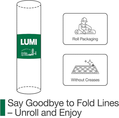 LUMI Indoor Door Mat 24"x36", Ultra Thin Low Profile Non-Slip Doormat - Image 3