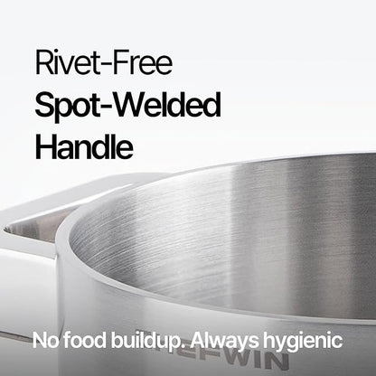 316 Stainless Steel 6 Quart Soup Pot - Image 5