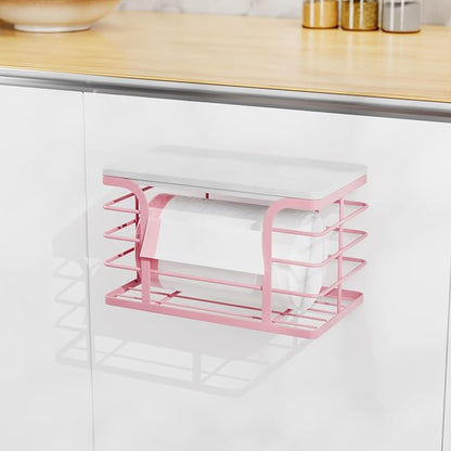 Small Grocery Bag Holder, Wall Mount Trash Bag Holder Dispenser - Image 6