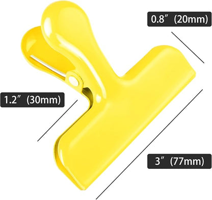 Bag Clips Heavy Duty Stainless Steel Chip Clips, Food Bags Clamp Great - Image 2