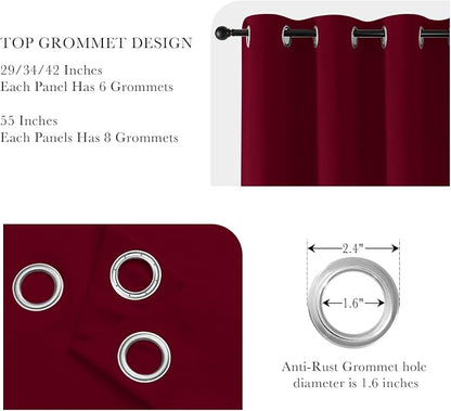PONY DANCE Blackout Curtains for Bedroom - Image 4