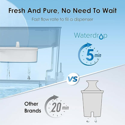 Waterdrop 40-Cup Large Water Filter Dispenser - Image 4