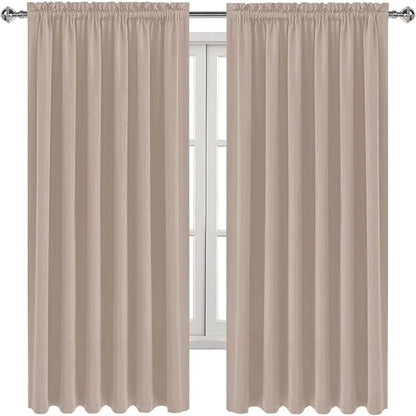 DWCN Blackout Curtains for Living Room Thermal Insulated, Energy Saving & Noise - Image 9